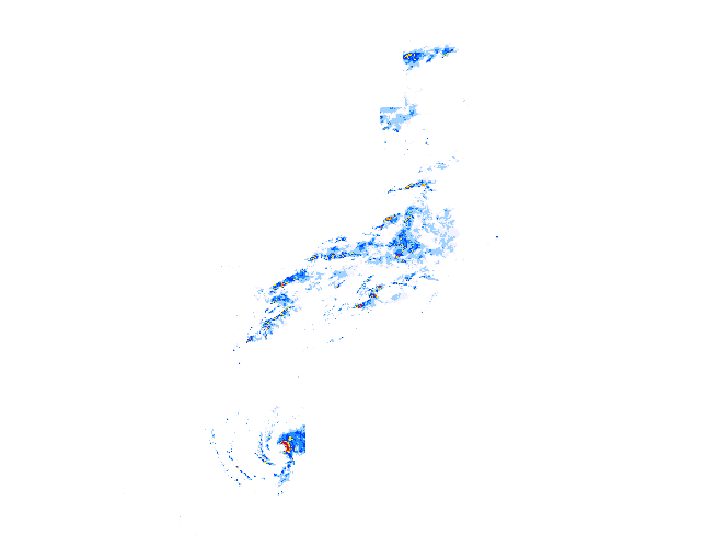 雨レーダー