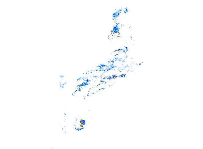 雨レーダー