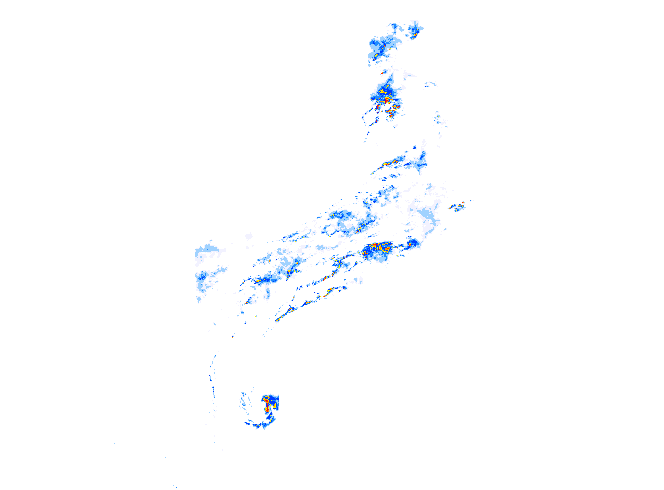 雨レーダー