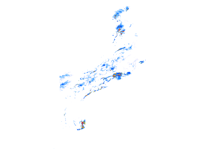 雨レーダー
