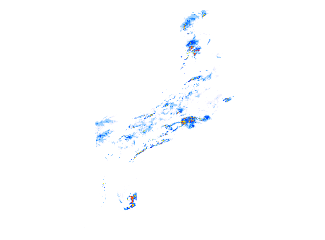 雨レーダー