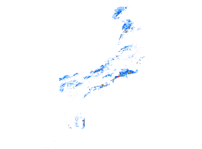 雨レーダー