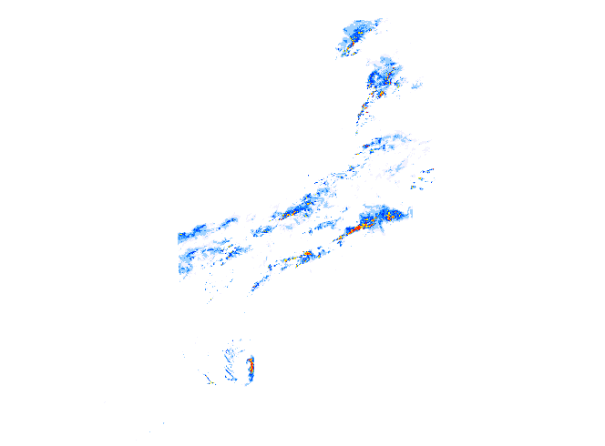雨レーダー