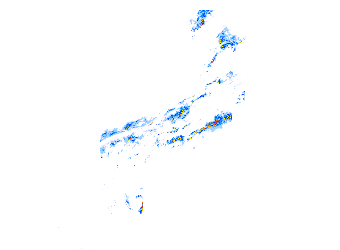 雨レーダー