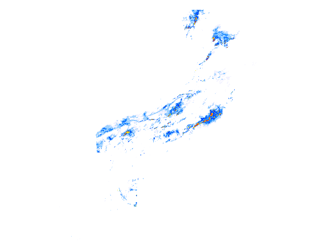 雨レーダー