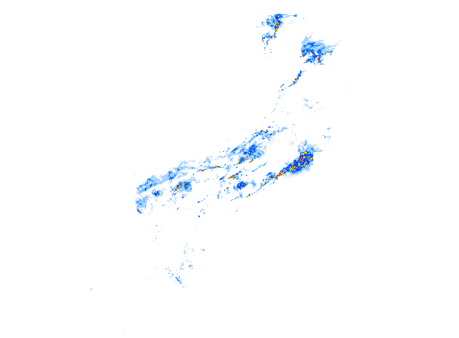 雨レーダー