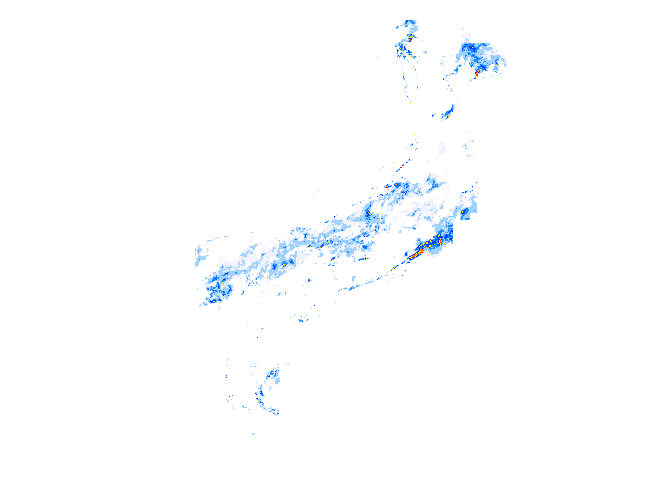 雨レーダー
