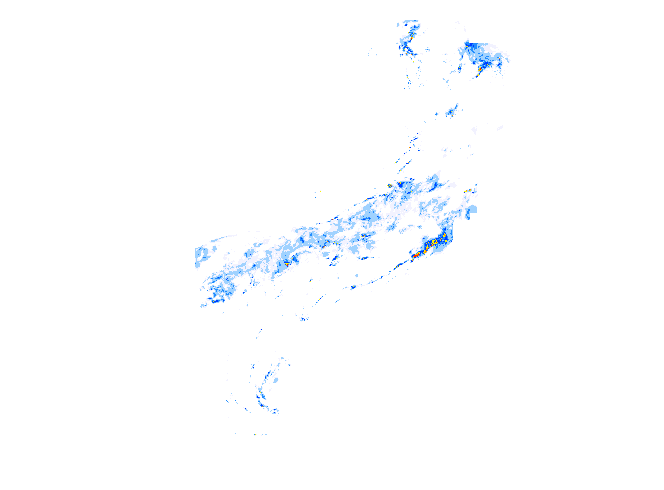 雨レーダー