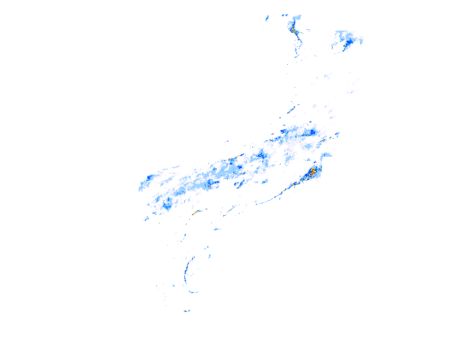 雨レーダー