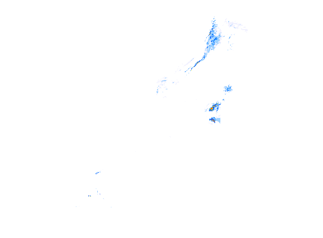 雨レーダー