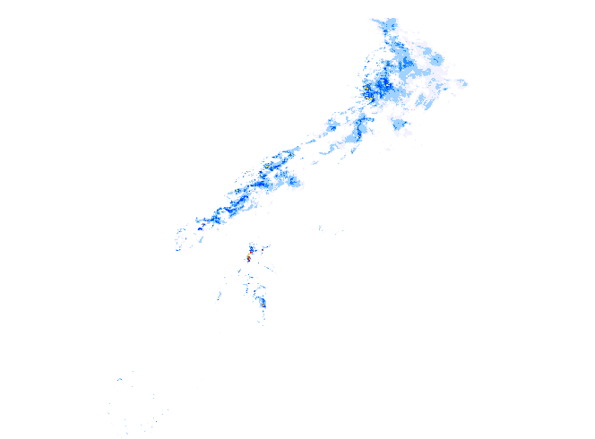 雨レーダー