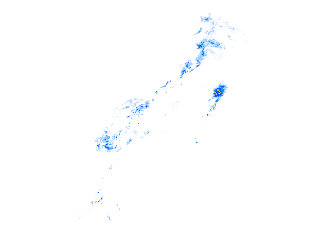 雨レーダー