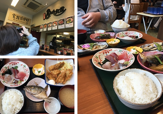 「魚がし食堂」のお魚定食＆海鮮丼