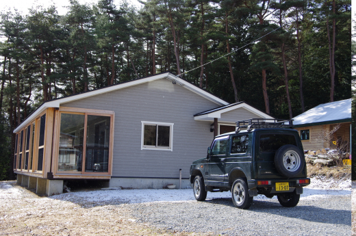 【長野県諏訪郡富士見町:売買】八ヶ岳連峰を「ヨコ」から望む。/1,580万円・建物81.15㎡・土地496㎡