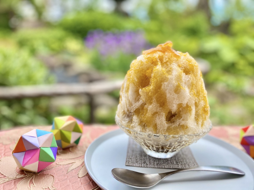 real local 山形期間限定「のし梅かき氷」と「のし梅パンケーキ