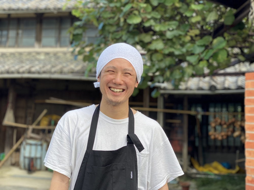 real local 福岡福岡県八女郡広川町 絣の申し子「藍・森山