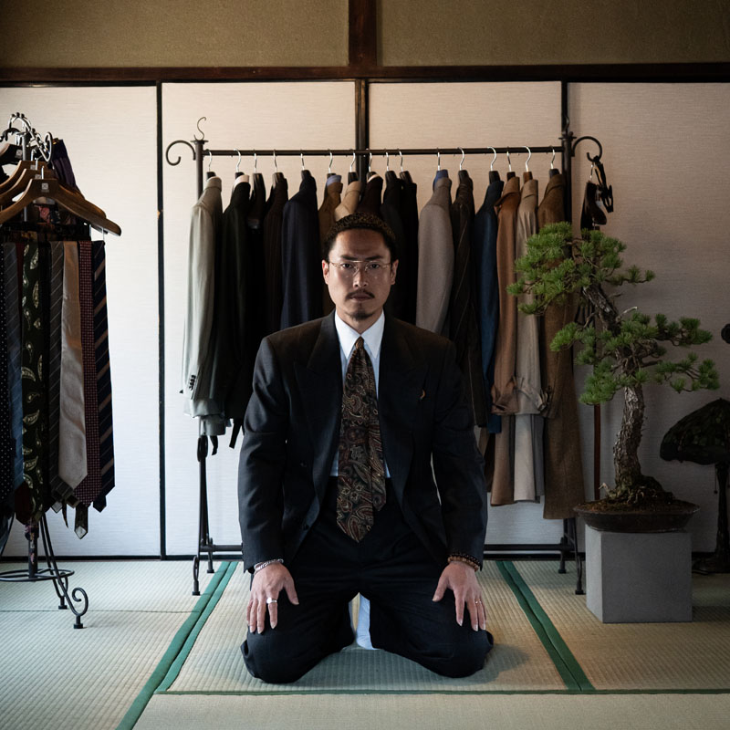 『ただ、漢臭く』築90年の古民家で背広を仕立てる/背広屋 暁