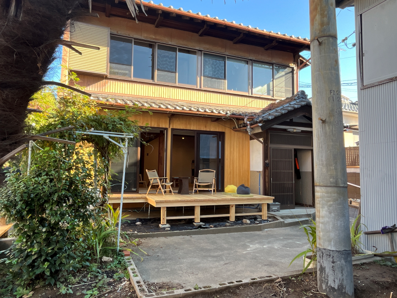 【愛知県・岡崎市】路地裏のシェアハウス「キノエノ*farm house」