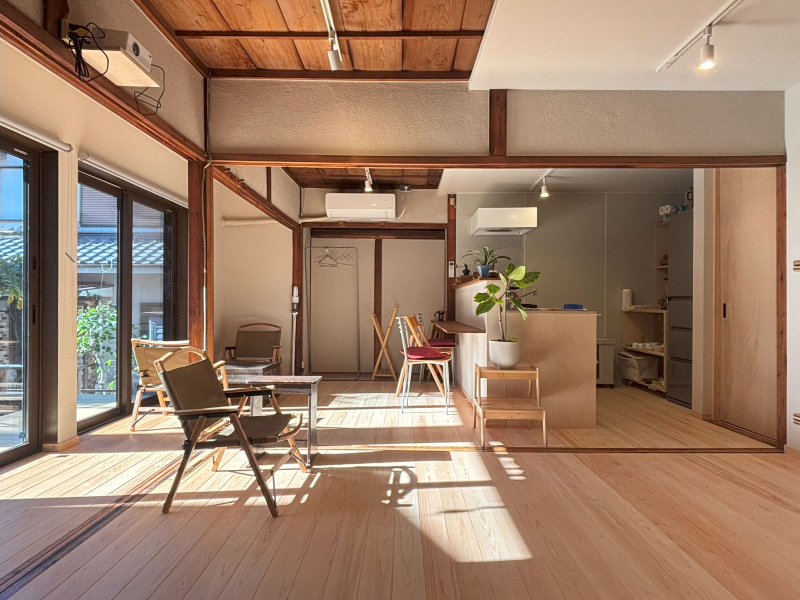 【愛知県・岡崎市】路地裏のシェアハウス「キノエノ*farm house」