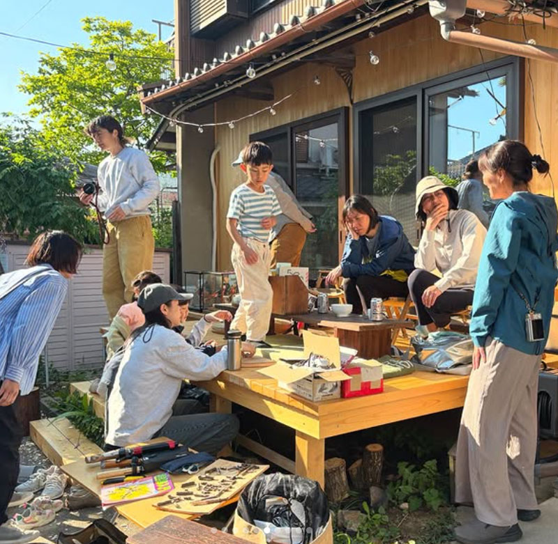 【愛知県・岡崎市】路地裏のシェアハウス「キノエノ*farm house」