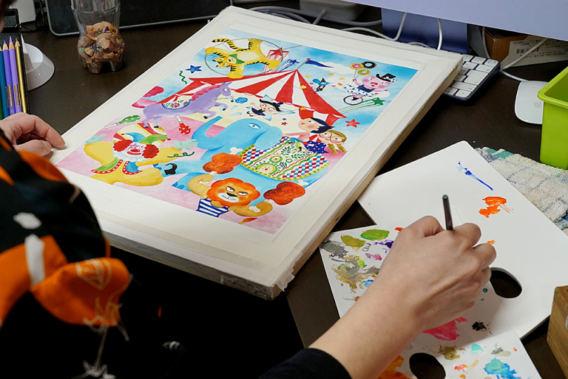 机から生業をみる：1回目「イラストレーター / 絵本作家：さいとうかおりさん」