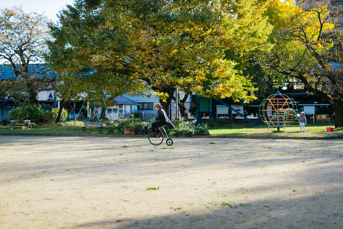 ダルマ自転車がゆく! 第1回 @ 第二公園