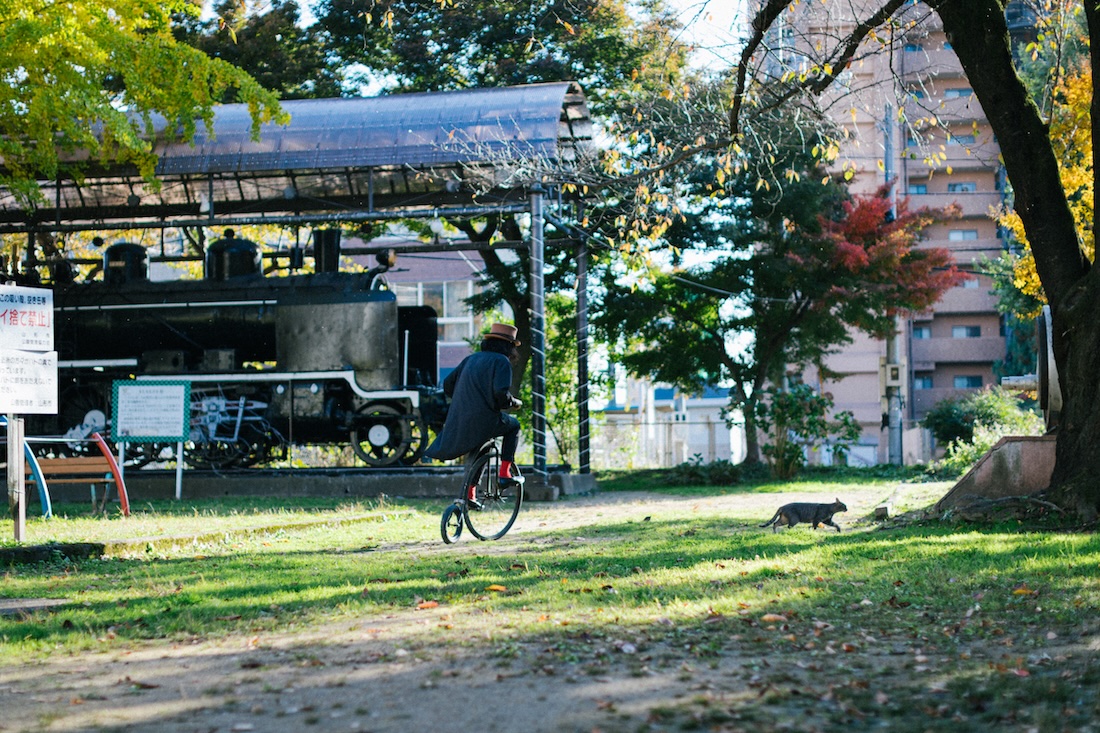 ダルマ自転車がゆく! 第1回 @ 第二公園