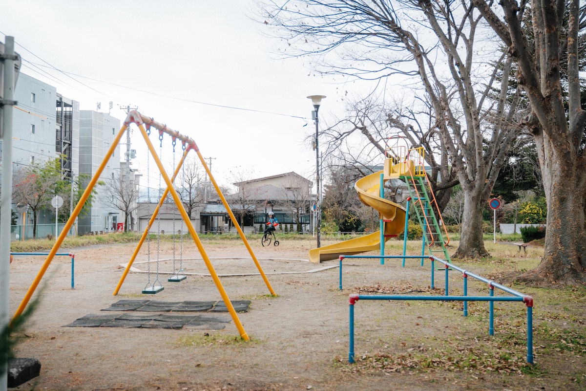 ダルマ自転車がゆく! 第2回@千歳が丘公園
