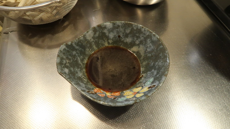 和風パスタの味付けソース
