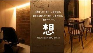 想 of hair