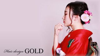 Hair design GOLD