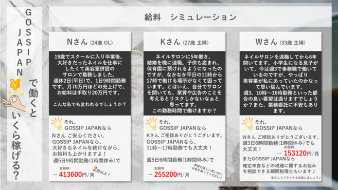 Gossip Nail 栄店のネイリスト スタッフの求人 愛知県名古屋市 リジョブ