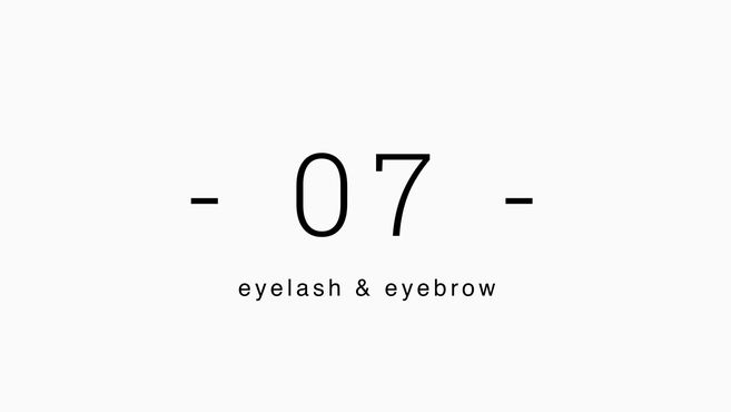 -07- eyelash&eyebrowの画像5枚目