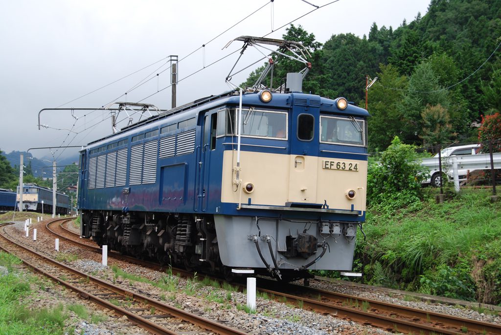 旧碓氷線専用機関車EF-63/碓氷峠鉄道文化むら(群馬県/安中市)