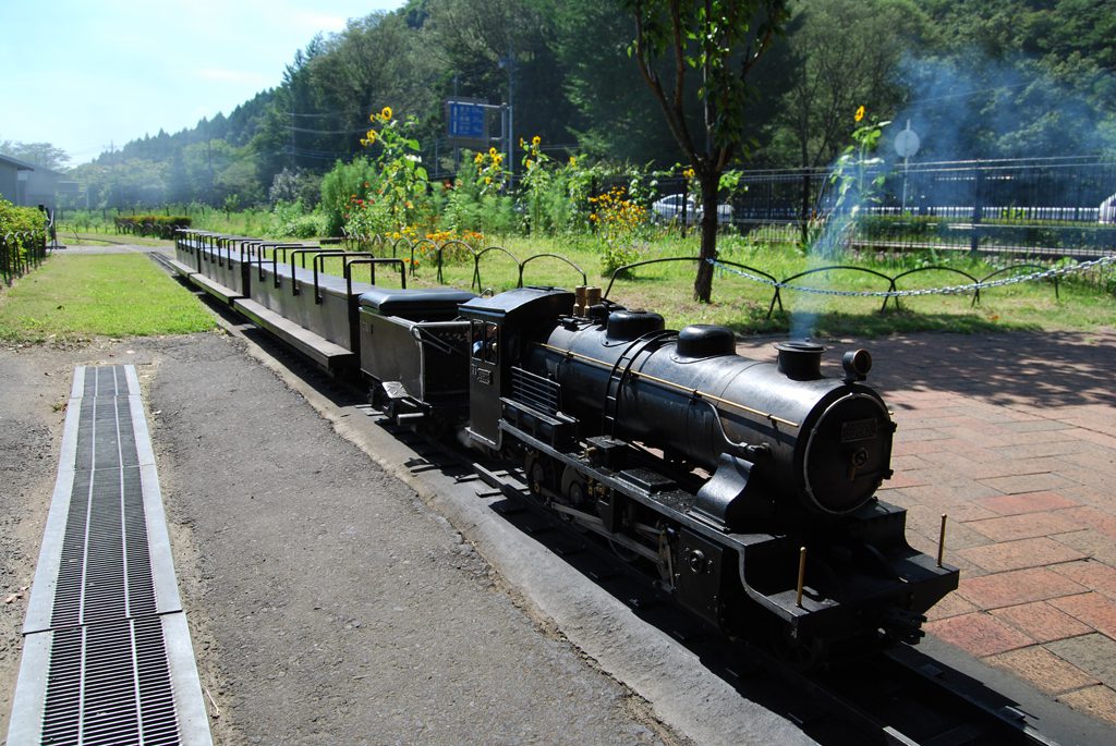 乗車体験できるミニSL/碓氷峠鉄道文化むら(群馬県/安中市)
