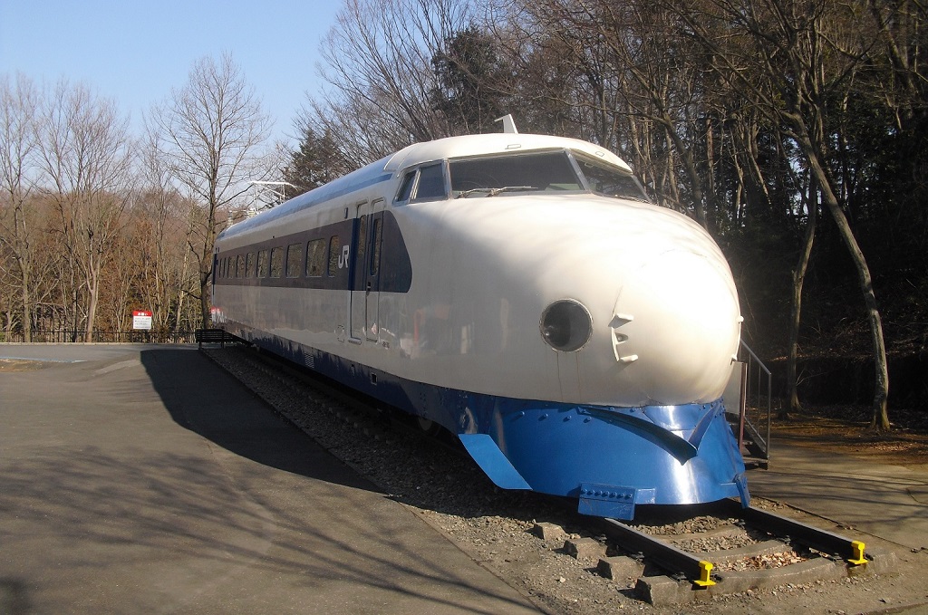 0系新幹線の展示/青梅鉄道公園(東京都)