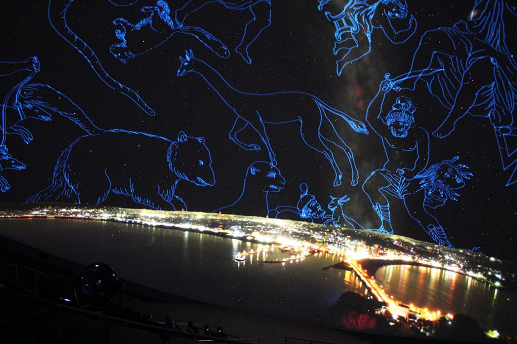 プラネタリウム星座絵/藤沢市湘南台文化センターこども館(神奈川県)