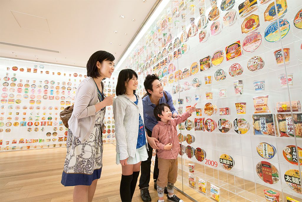 インスタントラーメンの歴史展示/カップヌードルミュージアム 横浜(神奈川県/横浜市)
