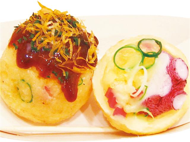 たこ焼きのロウサンプル/道頓堀くくるコナモンミュージアム(大阪府/大阪市)