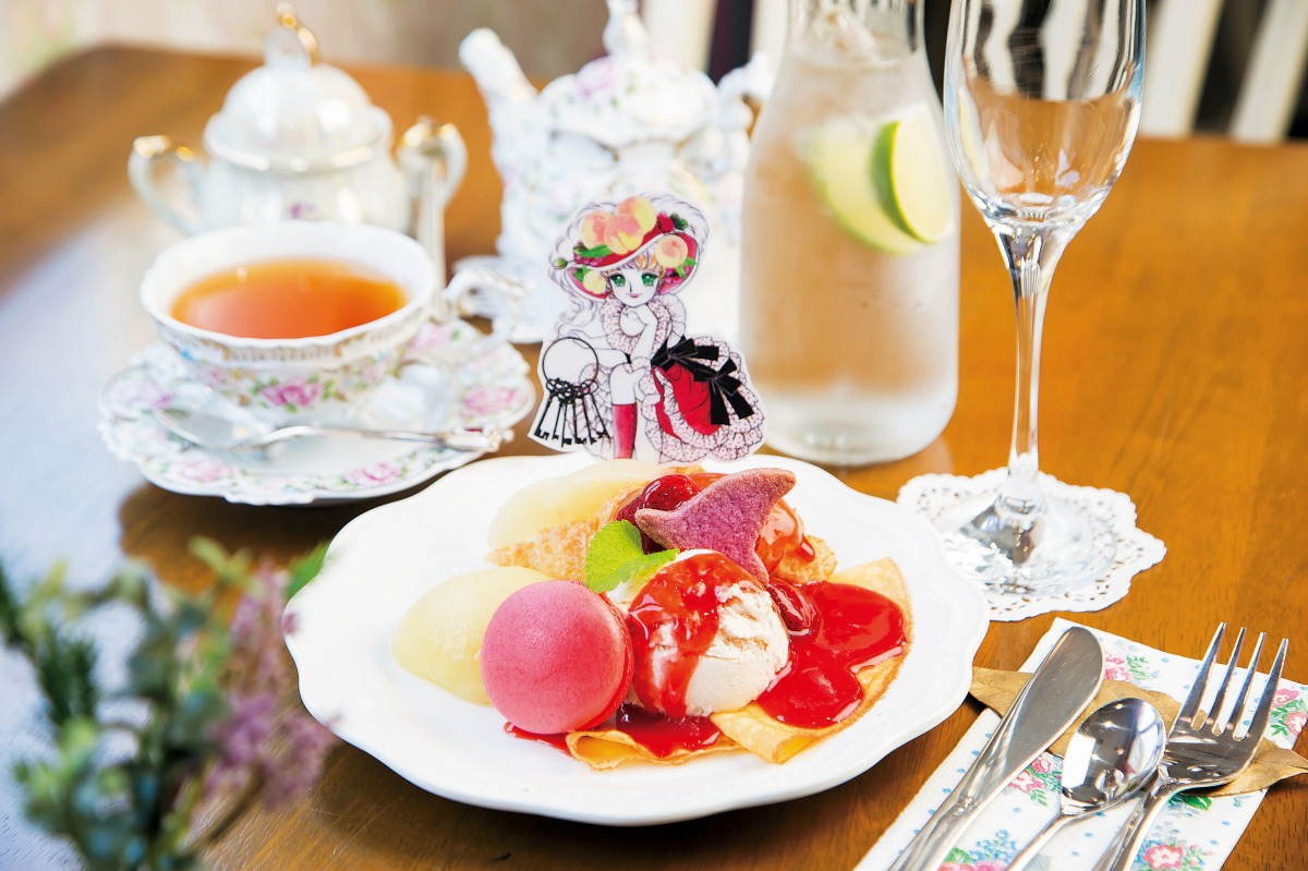 「カフェプ リンセス」の人気スイーツ/いがらしゆみこ美術館(岡山県/倉敷市)