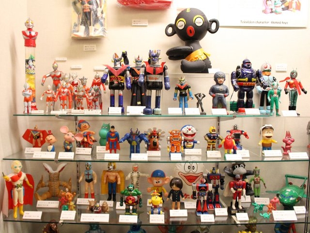 キャラクター玩具の展示/日本玩具博物館(兵庫県/姫路市)