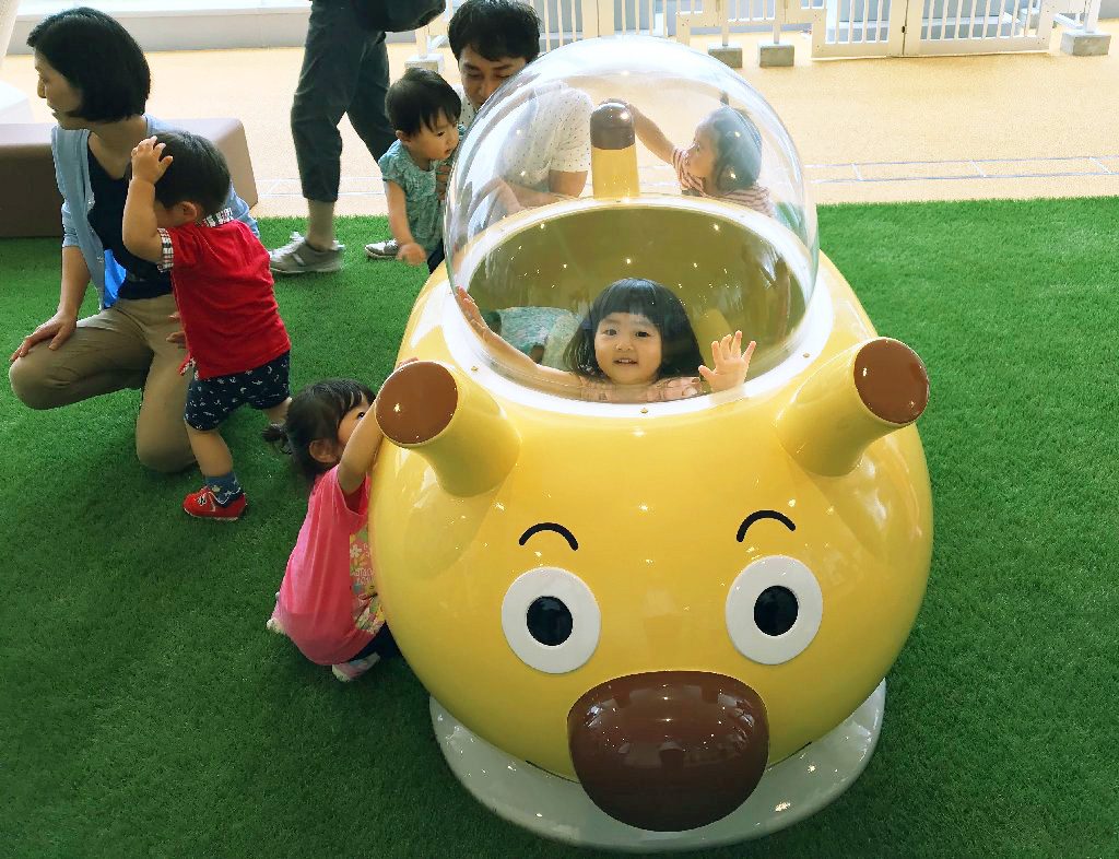 「チーズバスケット号」/横浜アンパンマンこどもミュージアム(神奈川県/横浜市)