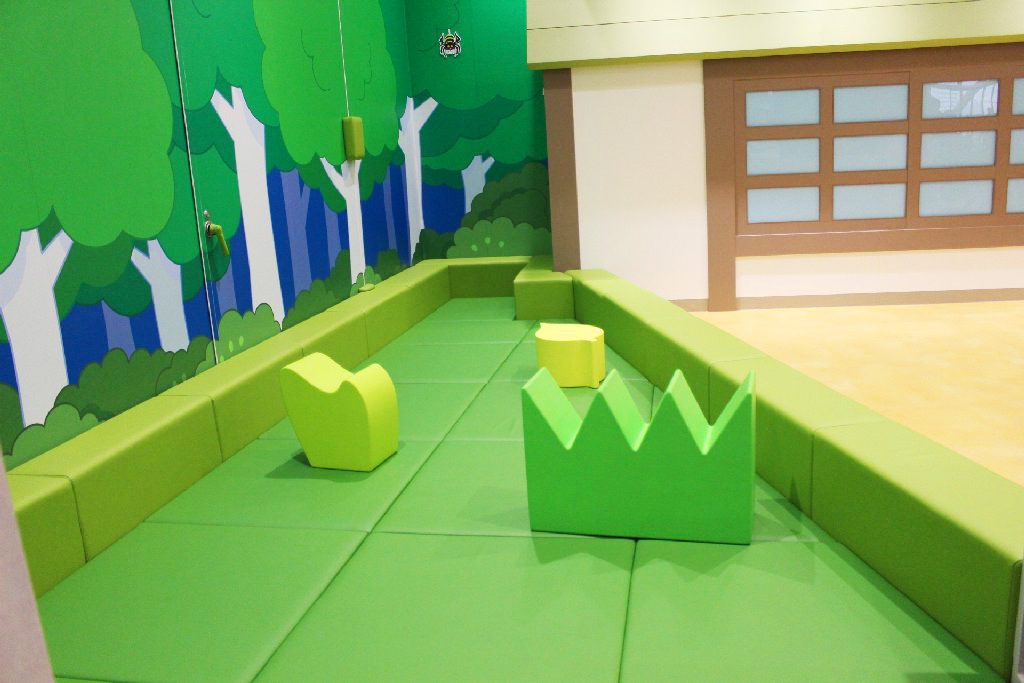 工作エリアの「がっこう」/横浜アンパンマンこどもミュージアム(神奈川県/横浜市)