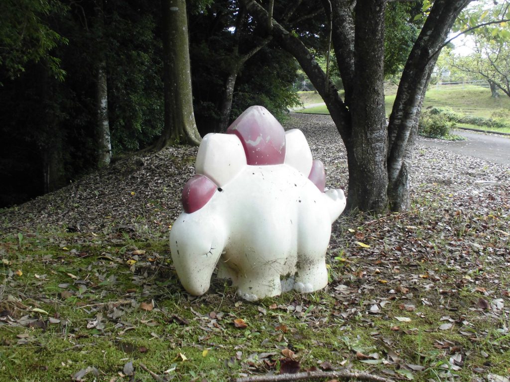 小さなステゴサウルス/美浦村光と風の丘公園(茨城県/美浦村)