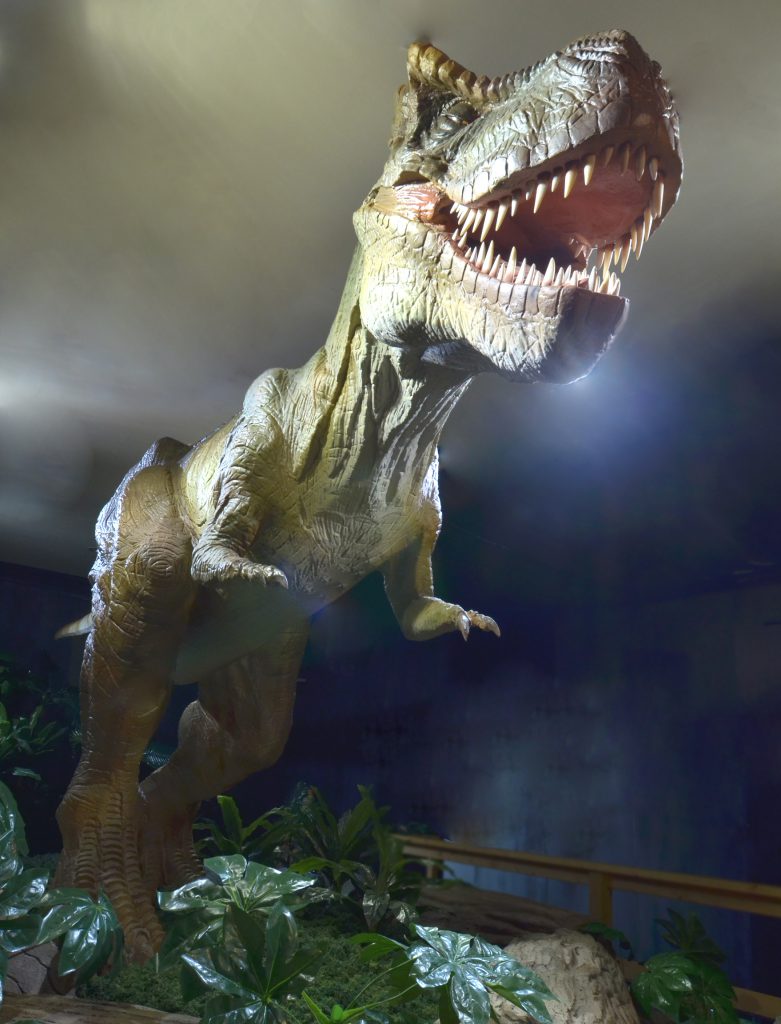 ティラノサウルスの復元模型/日光・鬼怒川 3D 宇宙恐竜館(栃木県/日光市)