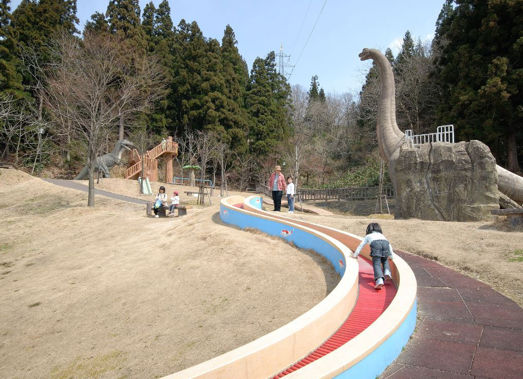 小千谷市地域間交流センター 湯どころ ちぢみの里園内全景(新潟県/小千谷市)
