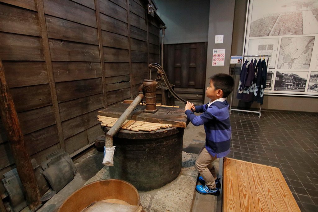 お水を組むのも大変!「井戸」/台東区立 下町風俗資料館(東京都/台東区)