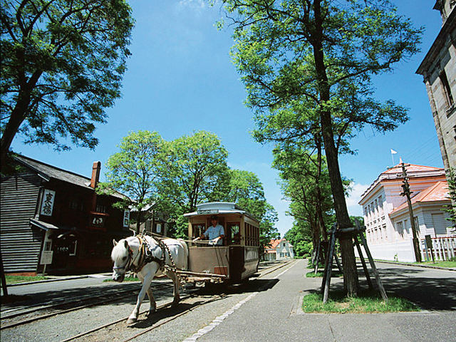 馬車鉄道で開拓時代を体感/北海道開拓の村(北海道/札幌市)