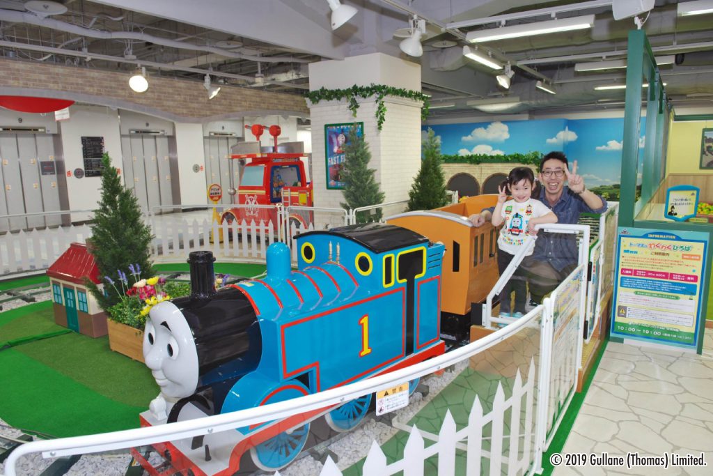 親子で乗れる「トーマスのなかよしトレイン」/トーマスステーション札幌(北海道/札幌市)