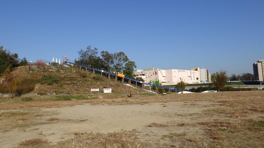 全長70mもあるローラーすべり台/彩都西公園(大阪府/茨木市)